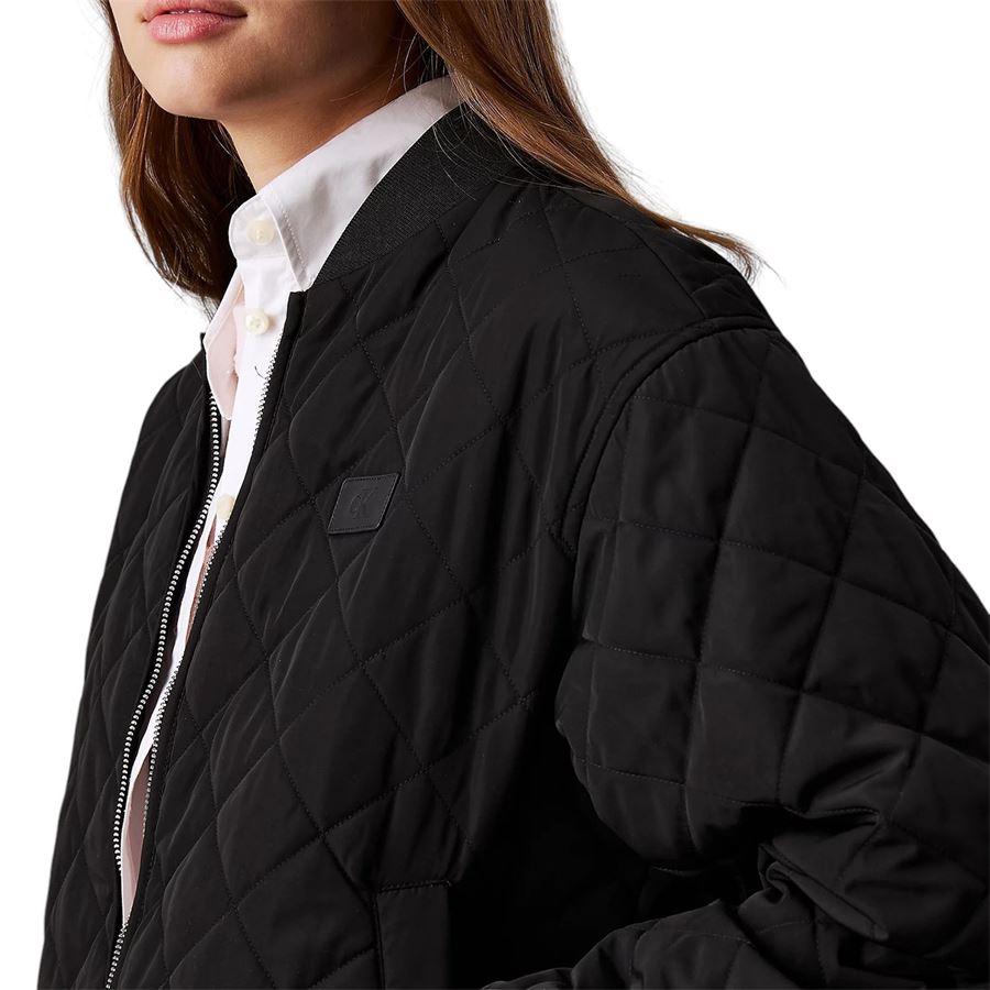 Giacca da donna bomber trapuntata taglio relaxed Calvin Klein | J20J224701BEH